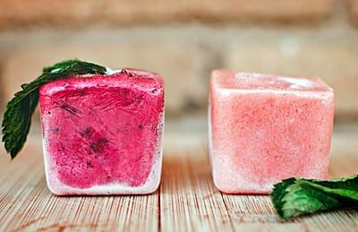 helado de fruta para perros